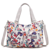 Printed canvas crossbody bag, view 10 - MRSLM