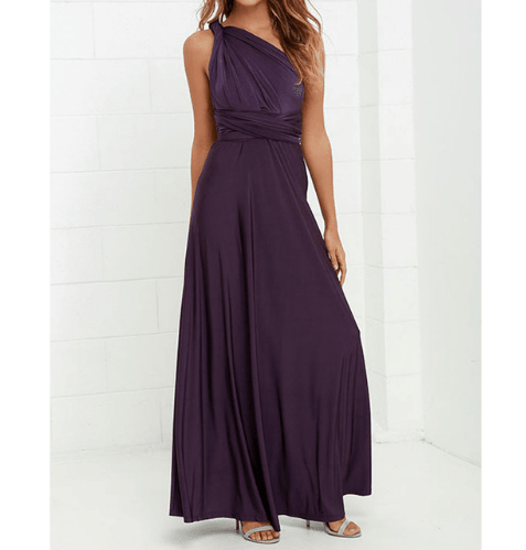 Women Bandage Convertible Boho Maxi Dress - MRSLM