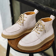 Men's retro suede tooling boots, view 2 - MRSLM
