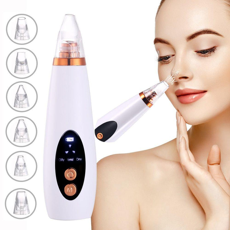 electric rechargeable blackhead remover, view 2 - MRSLM