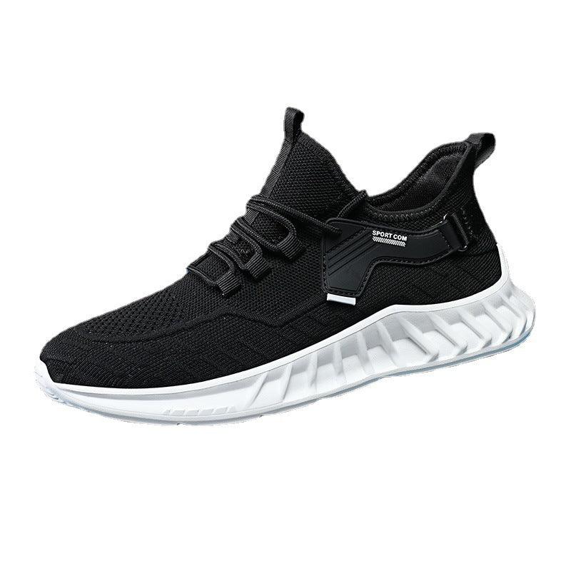Men's flying woven mesh sports shoes, view 9 - MRSLM