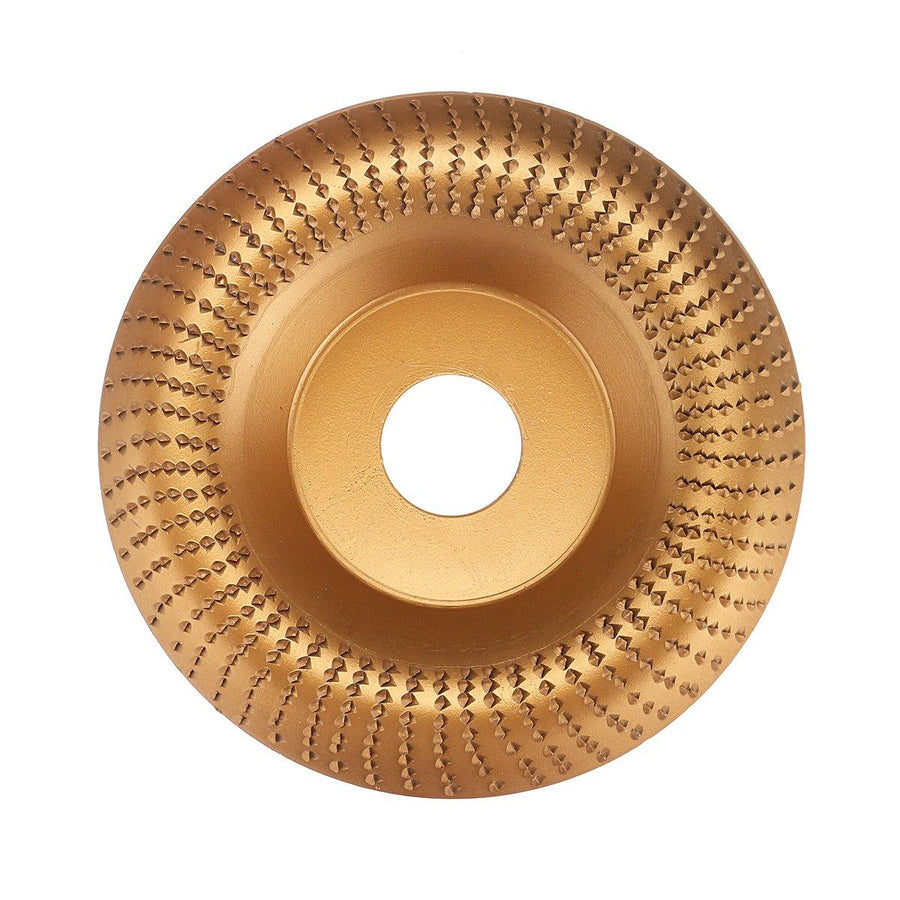 100mm Tungsten Carbide Wood Angle Grinding Wheel Sanding Carving Disc Rotary Tool Abrasive Disc for Angle Grinder - MRSLM