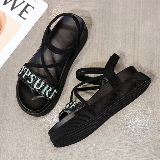 Women's casual flat sandals, view 2 - MRSLM