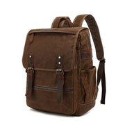 Student canvas book backpack, view 7 - MRSLM