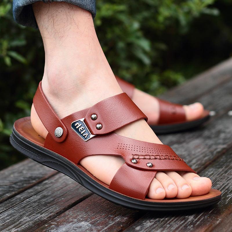 casual beach flip flops, view 7 - MRSLM