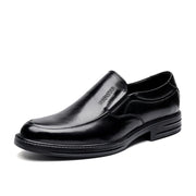 Summer men's casual leather shoes, view 2 - MRSLM