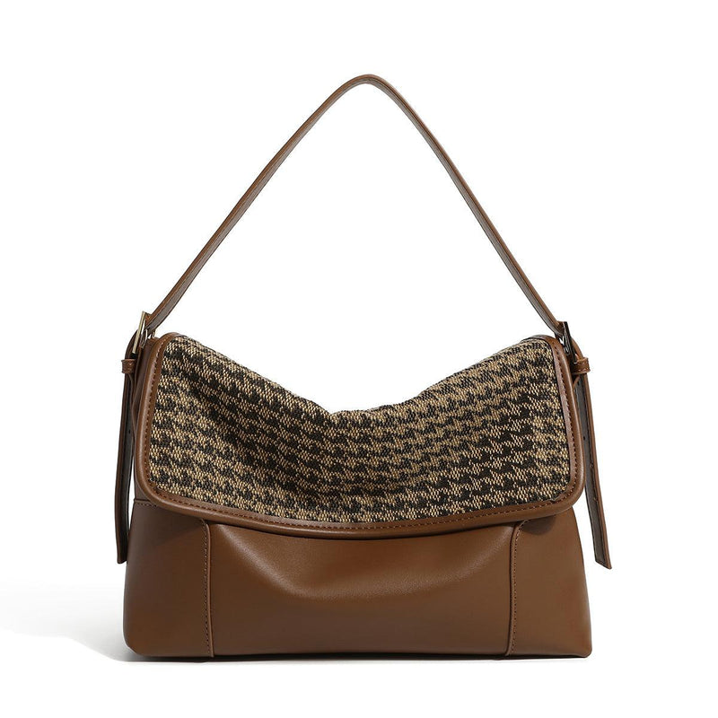 textured underarm shoulder bag, view 6 - MRSLM