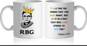 Ruth Bader Ginsburg Ceramic Mug - MRSLM