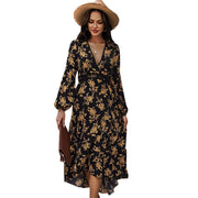 black and gold midi dress, view 2 - MRSLM