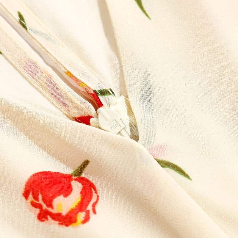 Casual floral printed dress, view 5 - MRSLM