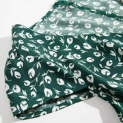 casual floral print slim dress, view 5 - MRSLM