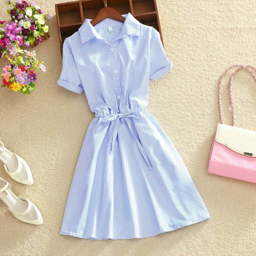 striped shirt dress - MRSLM