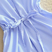 striped shirt dress, view 14 - MRSLM