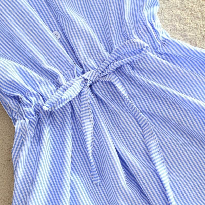 striped shirt dress, view 14 - MRSLM