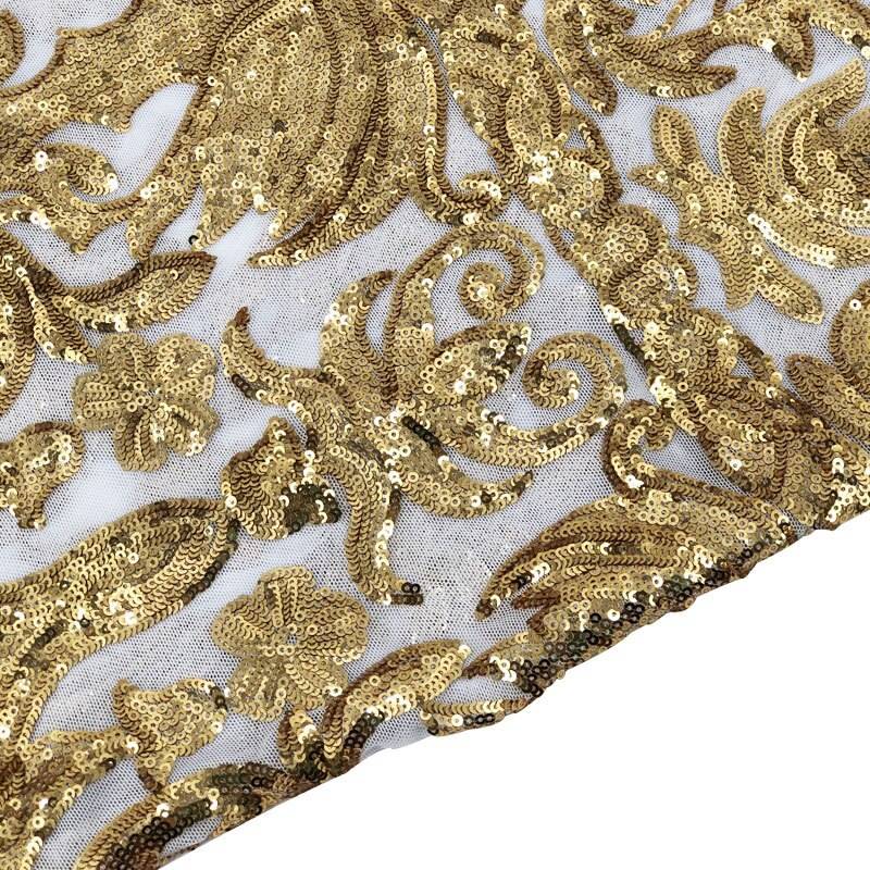 Embroidered evening dress, view 5 - MRSLM