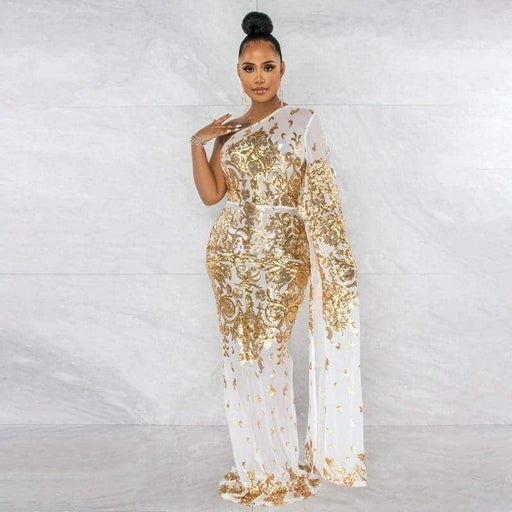Embroidered evening dress - MRSLM