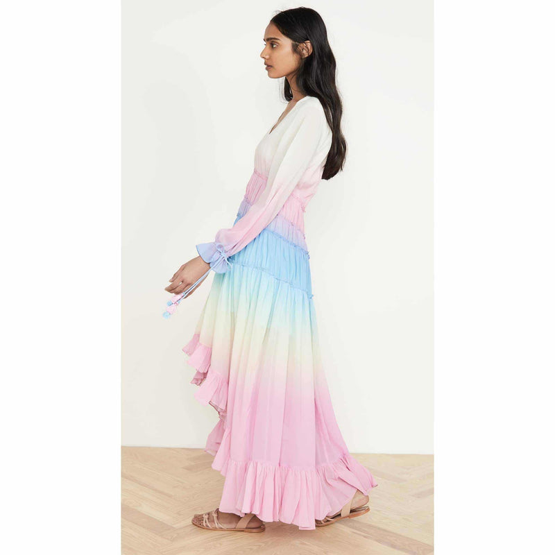 Kaleidoscopic women's dress, view 5 - MRSLM