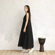 casual linen dress, view 11 - MRSLM