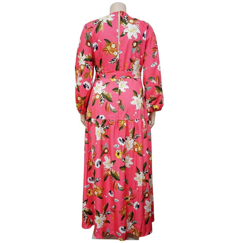 long high waist dress, view 8 - MRSLM