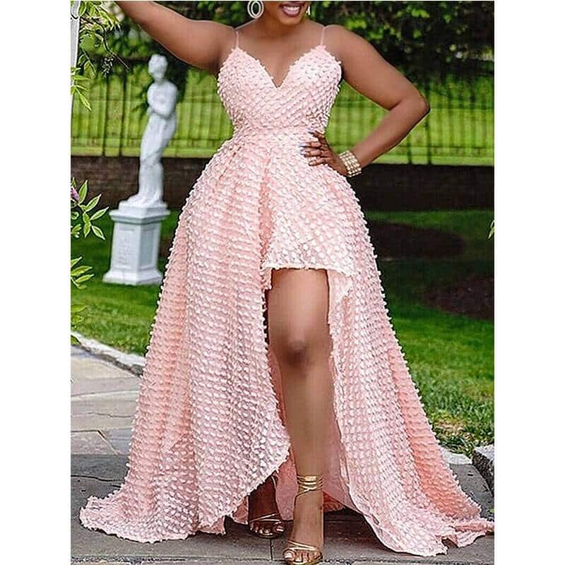 long skirt plus size dress, view 3 - MRSLM