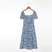 Square neck dress for women, view 2 - MRSLM