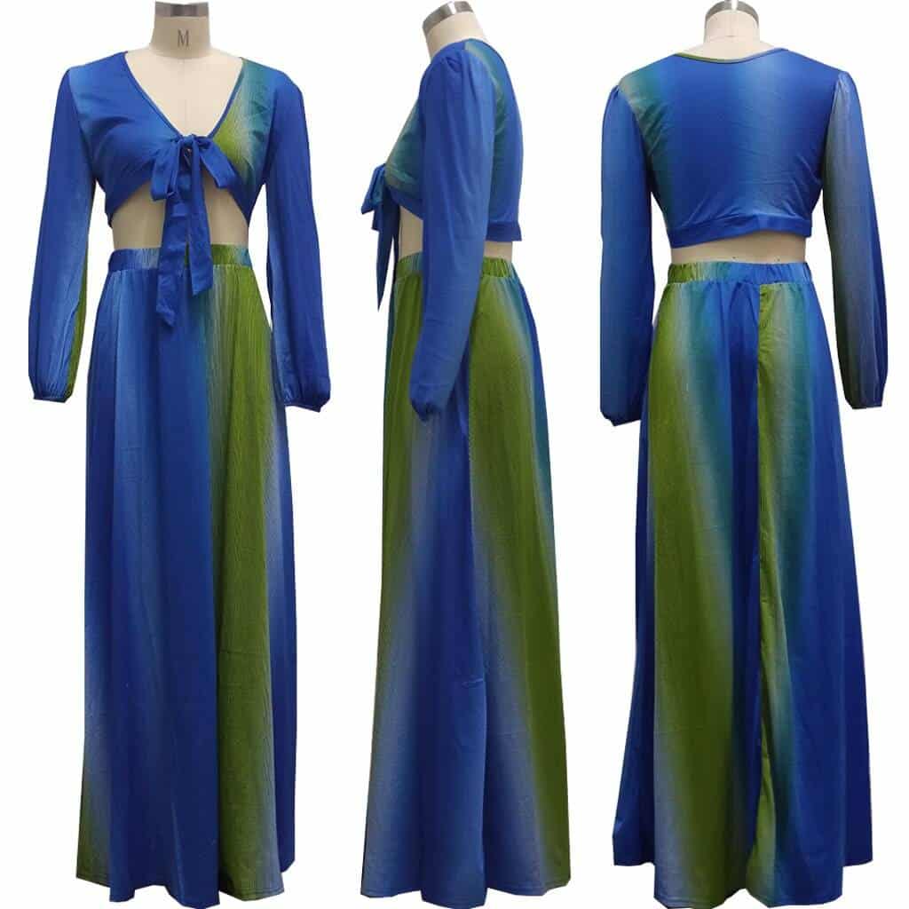 Summer Vintage Maxy Dress for Women