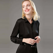 women's basic shirt dress, view 3 - MRSLM