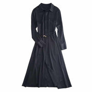 women's basic shirt dress, view 5 - MRSLM
