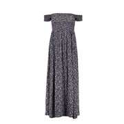 women's bohemian off shoulder maxi dress, view 2 - MRSLM