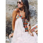 boho maxi cami dress, view 5 - MRSLM