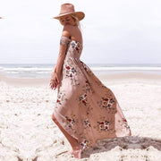boho floral print dress, view 10 - MRSLM