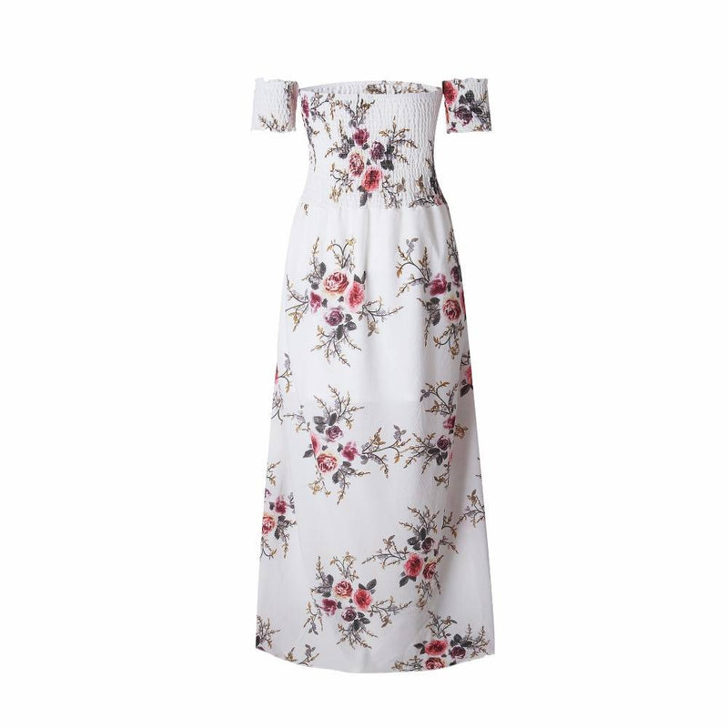 boho floral print dress, view 15 - MRSLM