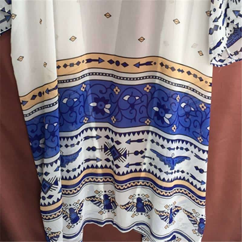 women's boho style beach dress, view 7 - MRSLM