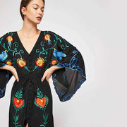 women's boho style dress, view 8 - MRSLM