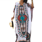 women's boho style printed dress, view 13 - MRSLM