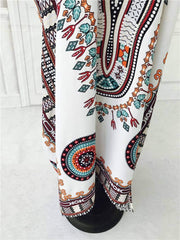 women's boho style printed dress, view 16 - MRSLM