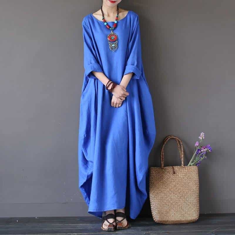 boho styled maxi dress, view 10 - MRSLM