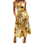 cami floral printed dress - MRSLM