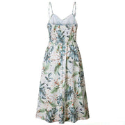 cami floral printed dress, view 7 - MRSLM