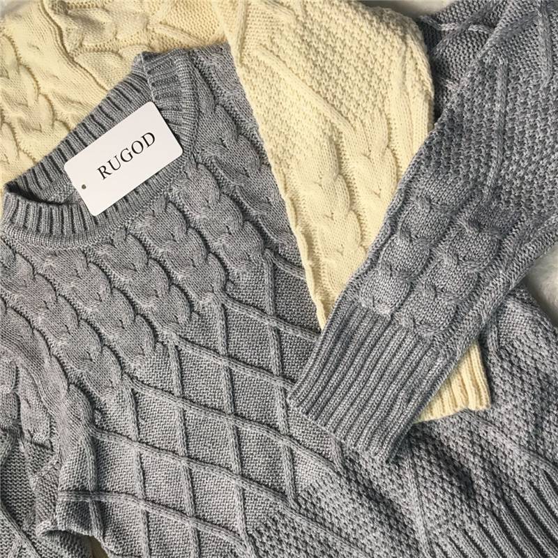 casual warm knitted dress, view 6 - MRSLM