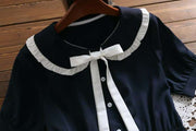 Women's cute style cotton midi dress, view 6 - MRSLM