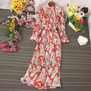 women's pleated boho dress, view 7 - MRSLM