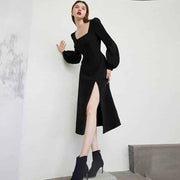 women's queen of spades midi dress, view 4 - MRSLM