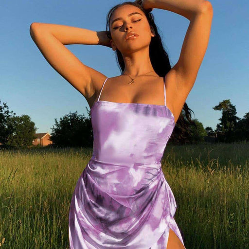 spaghetti strap mini dress - MRSLM