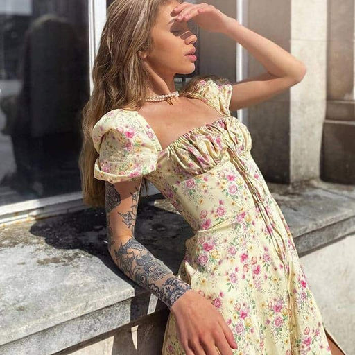 women's summer casual maxi dress - MRSLM