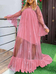 women's summer long dress, view 8 - MRSLM