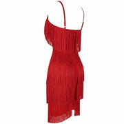 tassel bandage dress, view 6 - MRSLM
