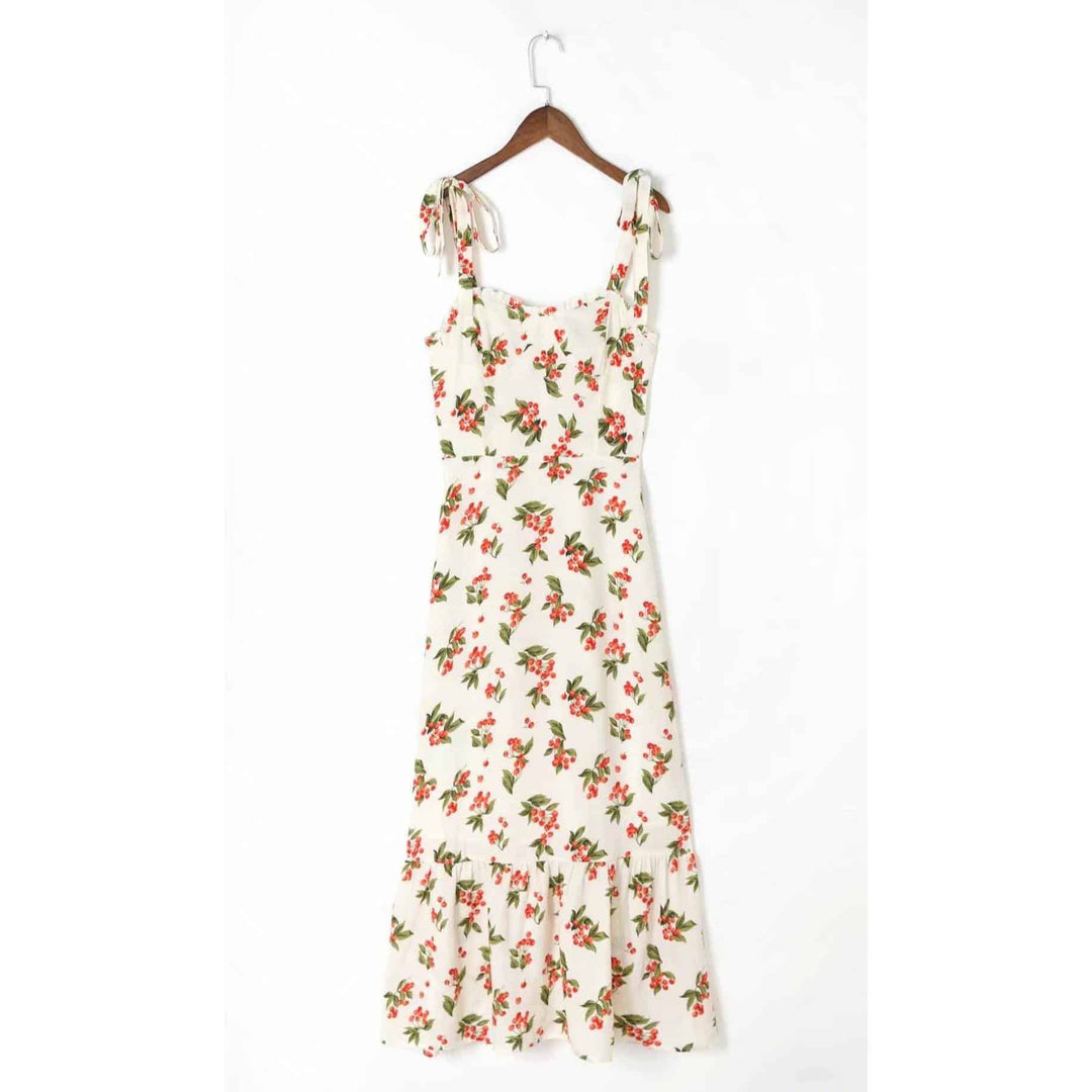 Women's Casual Ruffled Maxi Dress