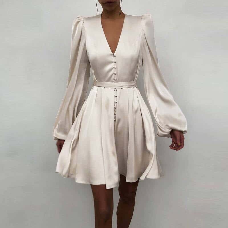 Women's Satin Elegant Dress