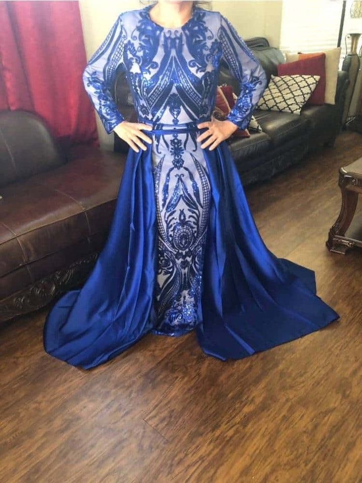 Women's Satin Evening Dress